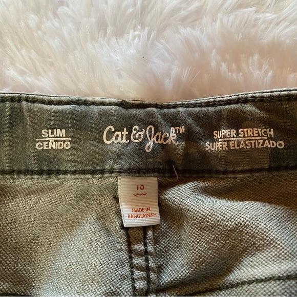 Cat & Jack Slim Super Stretch Camo Jeans - Picture 7 of 12